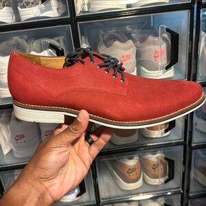 1901 Red Nubuck Casuals